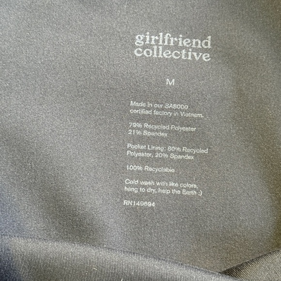 Girlfriend Collective - W's High-Rise Pocket Leggings Size Medium - Picture 3 of 6